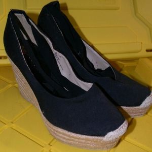 Cork Wedge Heels